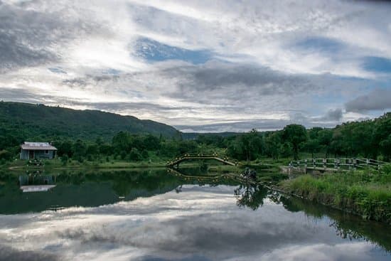 Where Rivers Create an Island